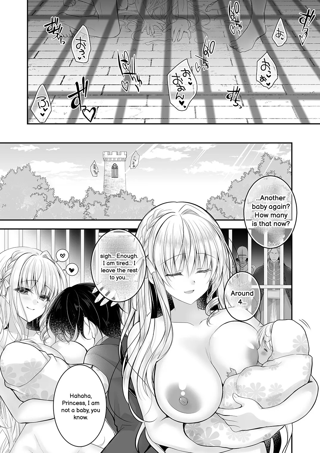 Hentai Manga Comic-Otherworld Gangrape 2 ~There is No Way A Dignified Princess Knight Succumbs to The Barbarian's Dick~-Read-54